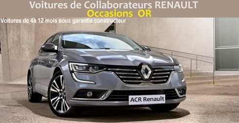 Acr Renault Voitures Occasions Des Collaborateurs Renault